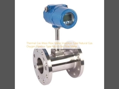Thermal Gas Mass Flow Meter Insertion Type Natural Gas Oxygen Pipeline Type Micro Gas Flow Meter