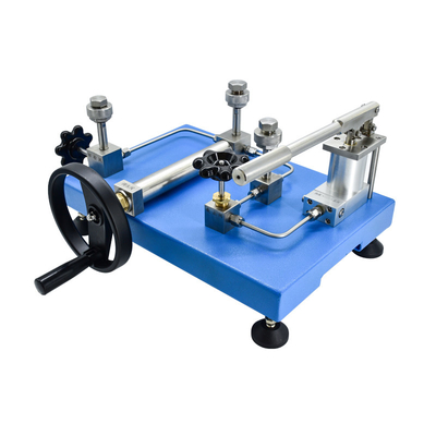 YWQ-1431A fuente de presión de aire manual de escritorio calibración de baja presión bomba manual de 40 bar