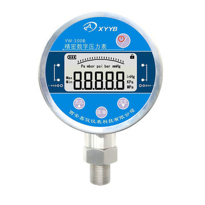 Digital Pressure Gauge 0.1% High Accuracy 4-20mA Output & Relay Control IP65 Waterproof for Hydraulic Pneumatic System